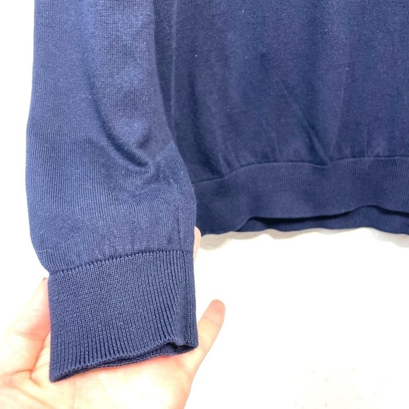 Selected Homme Crew Neck Sweater Navy Size Large O261 - Picture 4 of 7